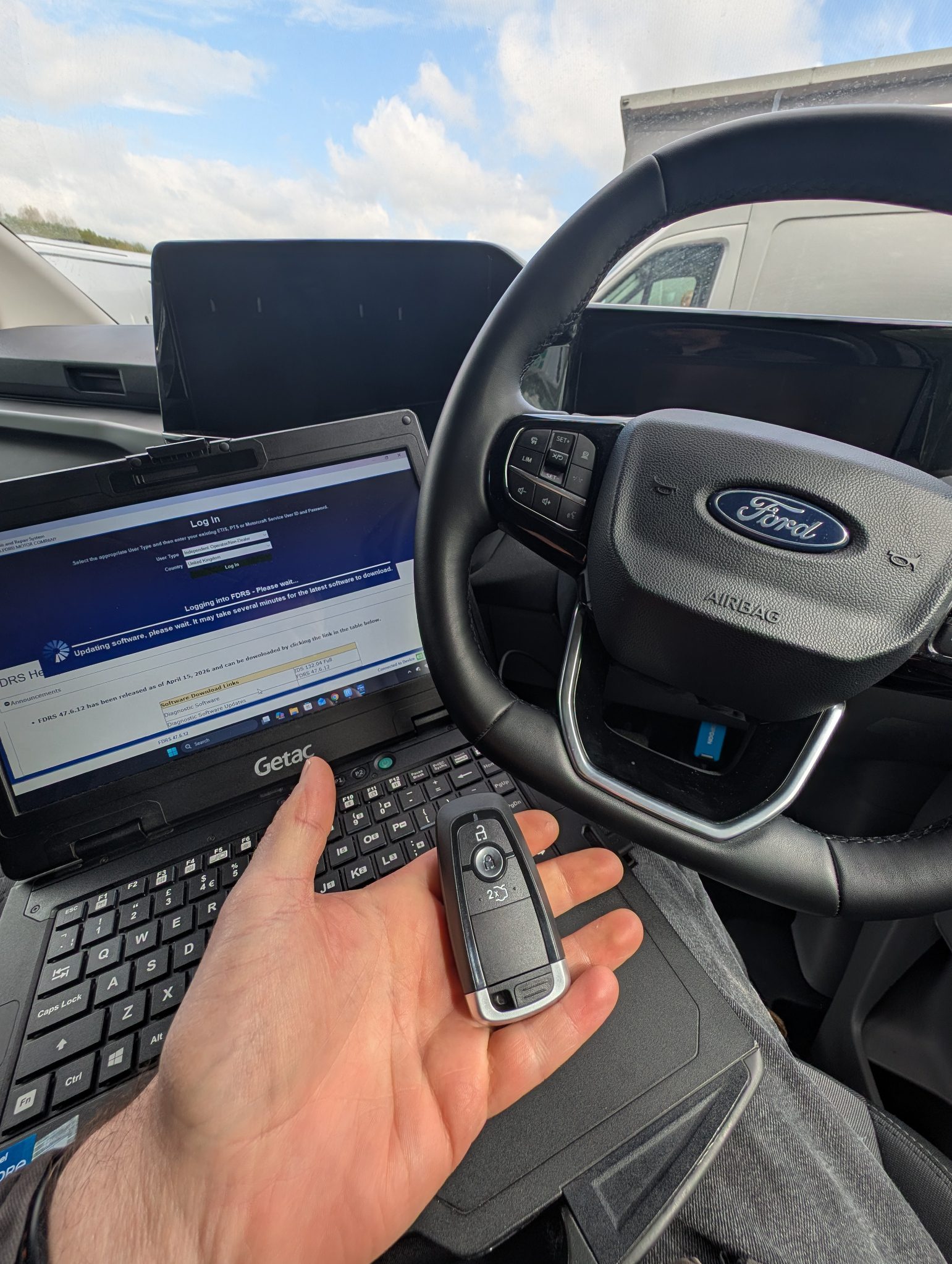 Lost car keys